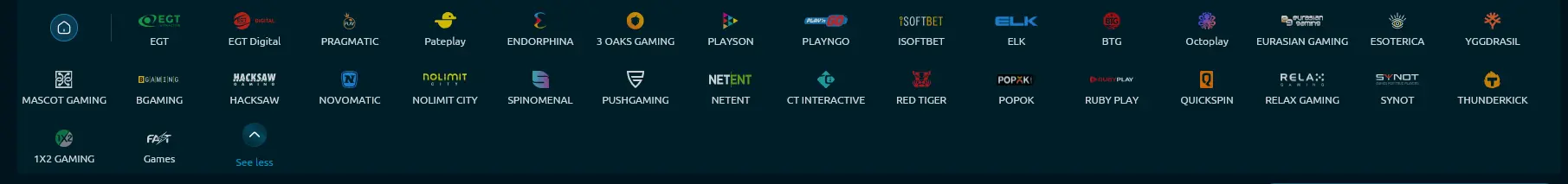 Crocobet Casino – přehled herních providerů: Pragmatic Play, NetEnt, Big Time Gaming, Evolution Gaming